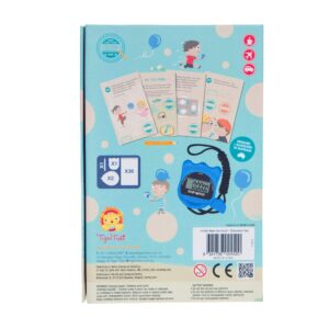 Tiger Tribe Beat the Clock Stopwatch Set - Package Back