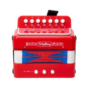 Schylling Little Red Accordion - Closed