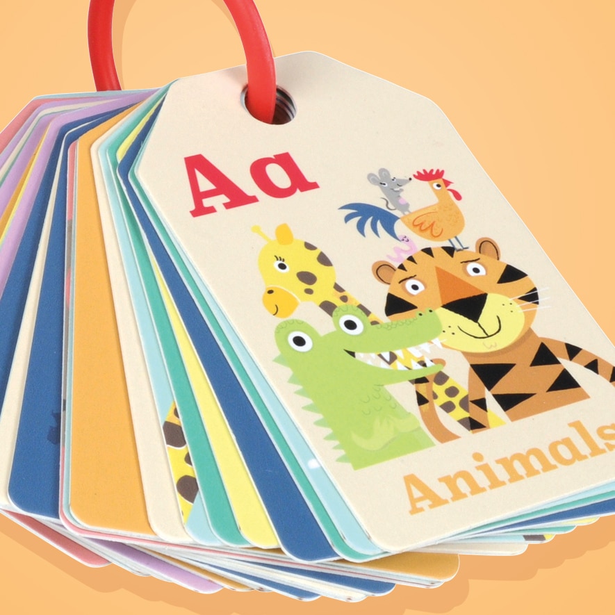 Tiger Tribe Baby and Toddler - Animal ABC Flash Cards