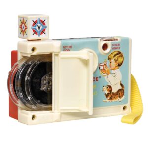 Fisher-Price Changeable Picture Disc Camera - Back 3 disc storage compartment