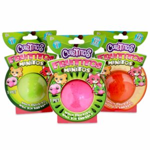 Cutetitos Fruititos Minitos Packaging - Green, Pink, Orange