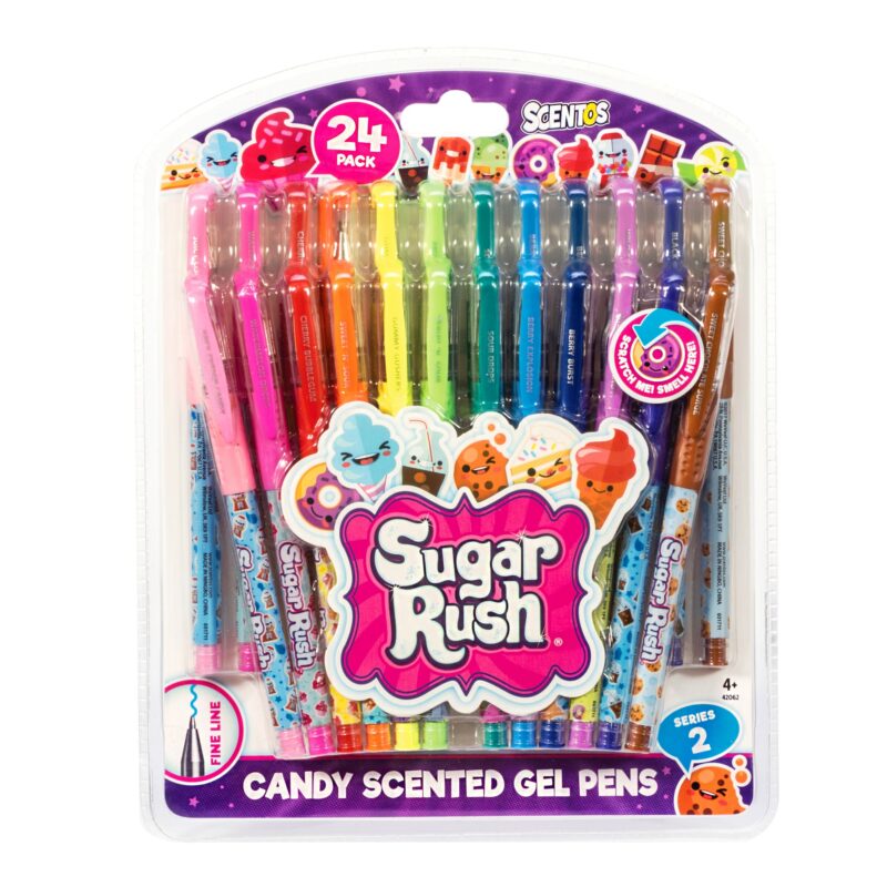 24 Sugar Rush Gel Pens - Scented