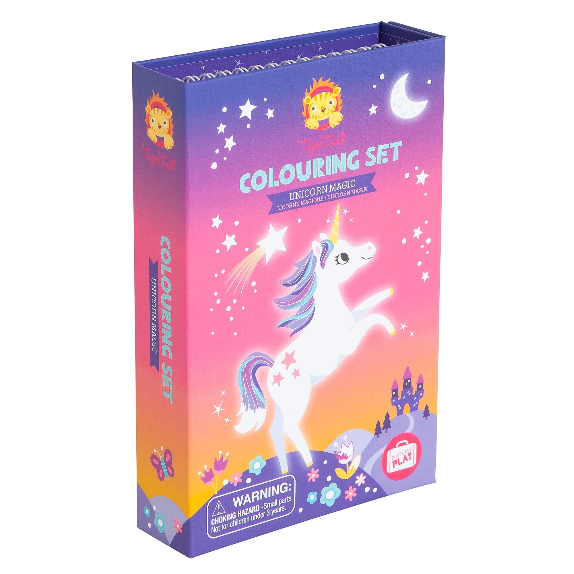 Unicorn & Friend - Neon Coloring set - Schylling