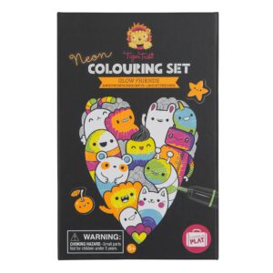 60239-Tiger-Tribe-Neon-Colouring-Set-Glow-Friends-Pkg-Front-web
