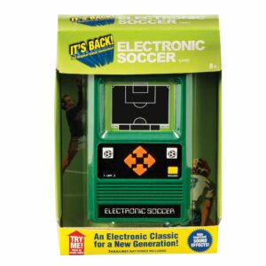 Electronic Soccer Hand Held Game Package Front