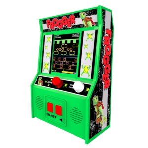 Frogger Retro Arcade Game Front Angle Left - On