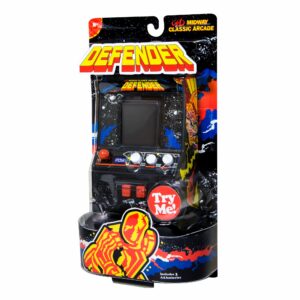 Defender Retro Arcade Game - Package Front Left