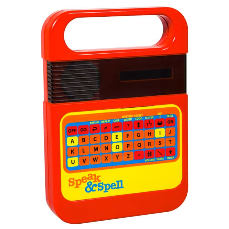 Retro Style Speak And Spell Front Angle Right
