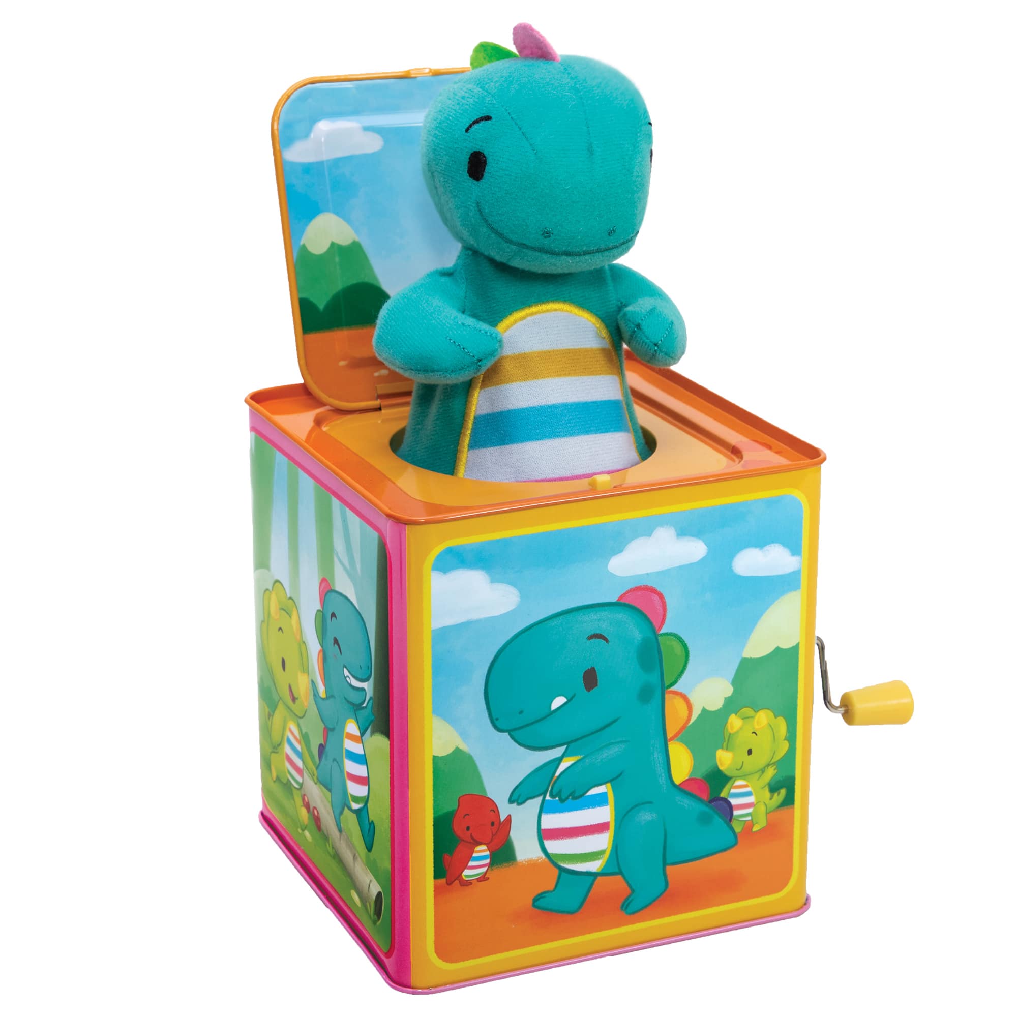 Green Schylling Baby Dino Jack in The Box BDJITB
