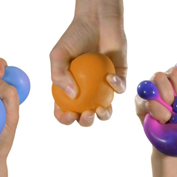 Color changing Nee Doh stressball video