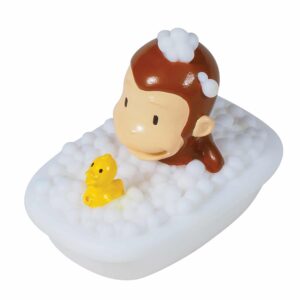 Curious George Bath Squirters - Curious George in Tub Left
