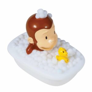 Curious George Bath Squirters - Curious George in Tub Right