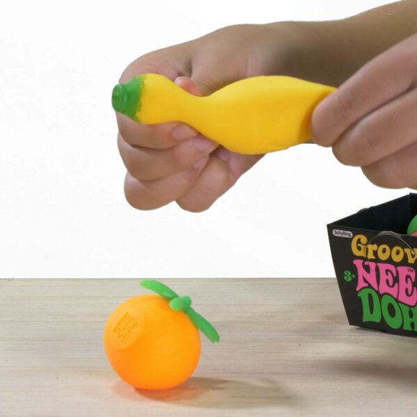 Groovy Nee Doh fruit shaped stress toy video