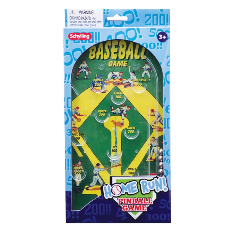 baseball pinball toy