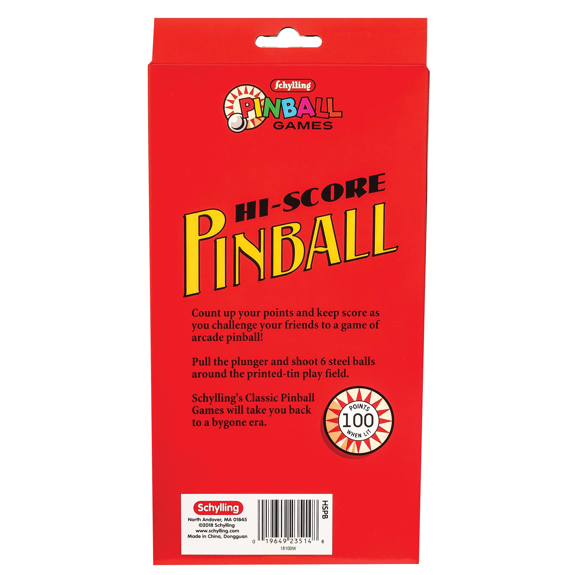 Hi-Score Pinball | Classic Schylling Toy Game