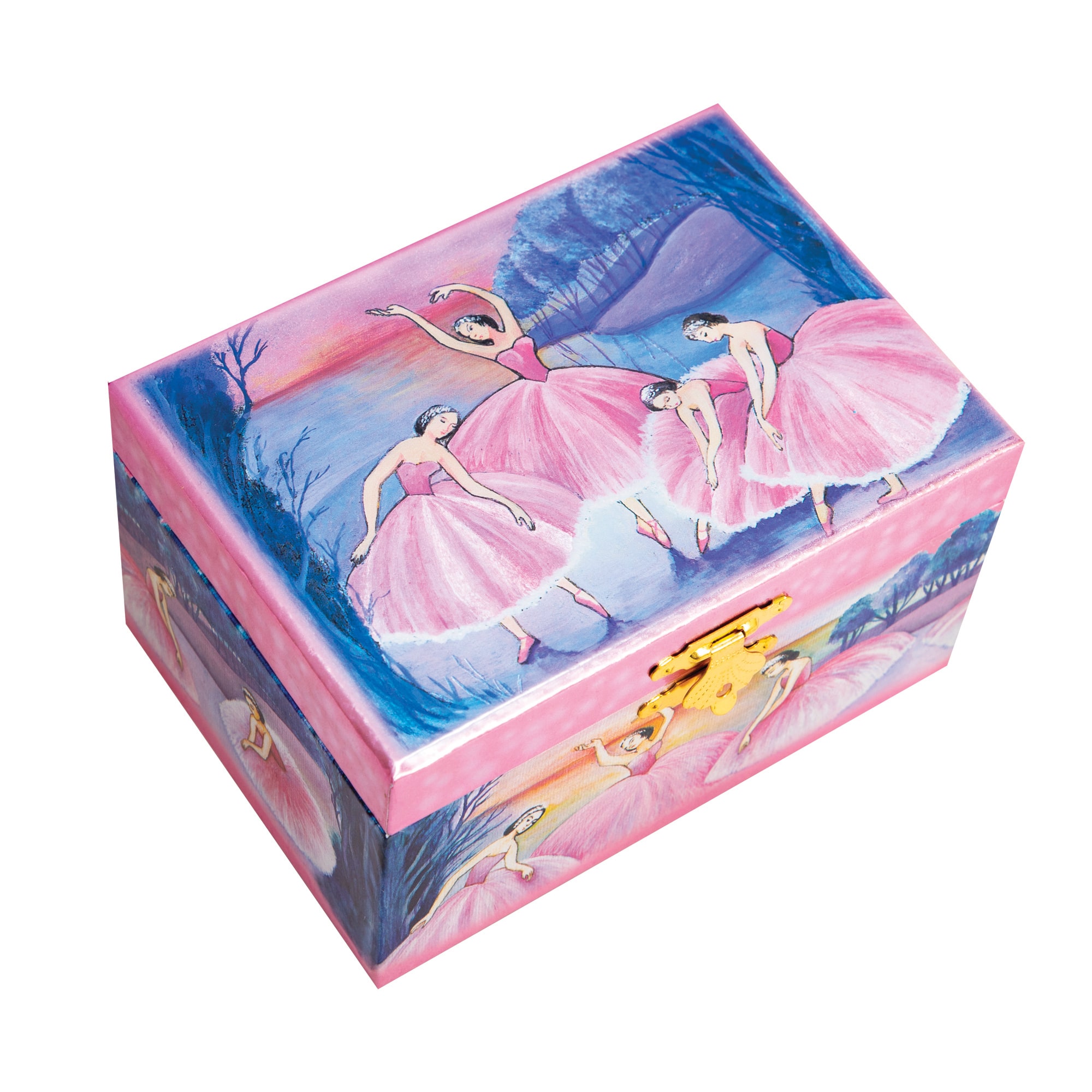 Iridescent Ballerina Jewelry Box Schylling