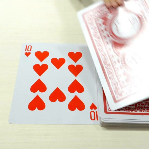 Jumbo classic red playing cards video