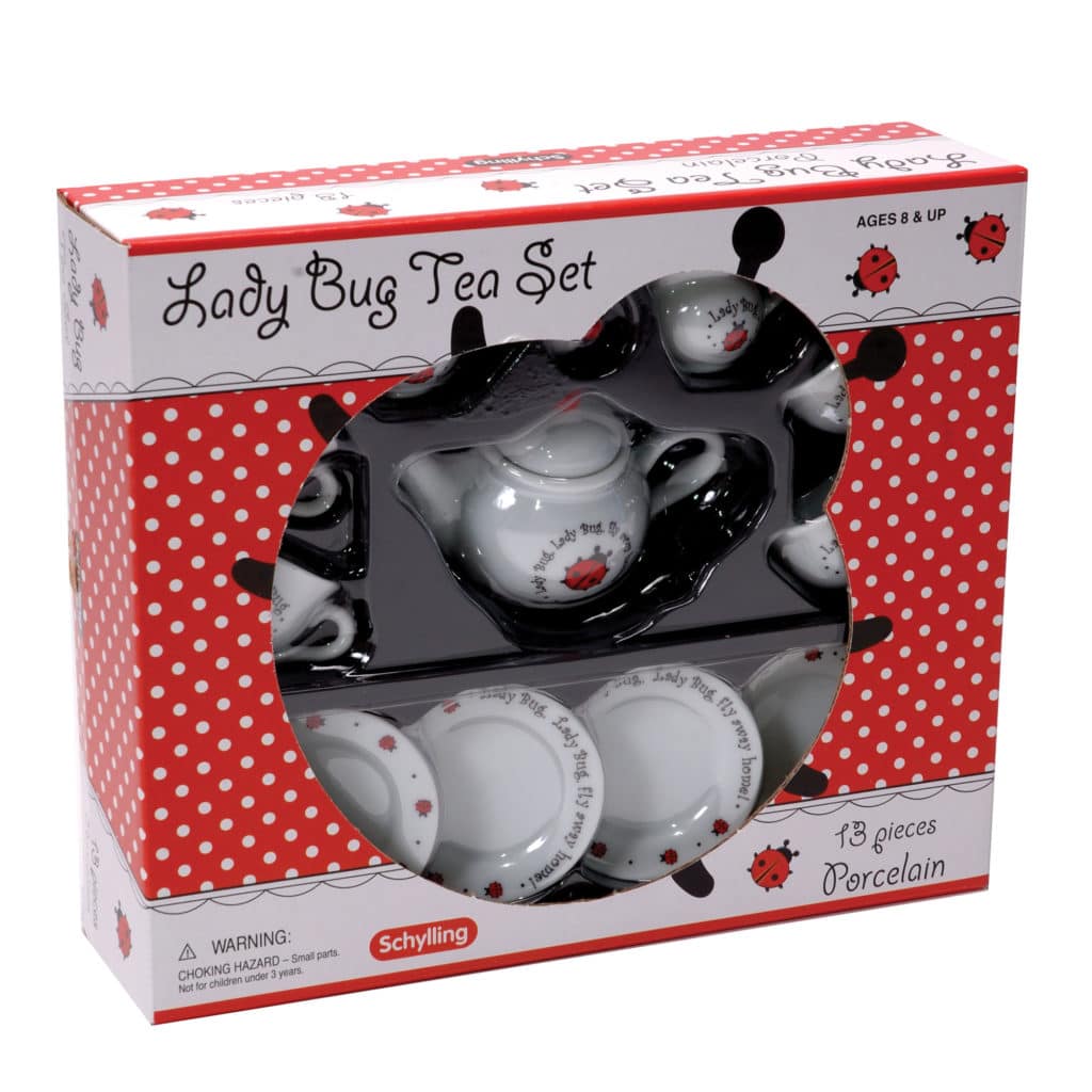 Ladybug Tea Set Schylling
