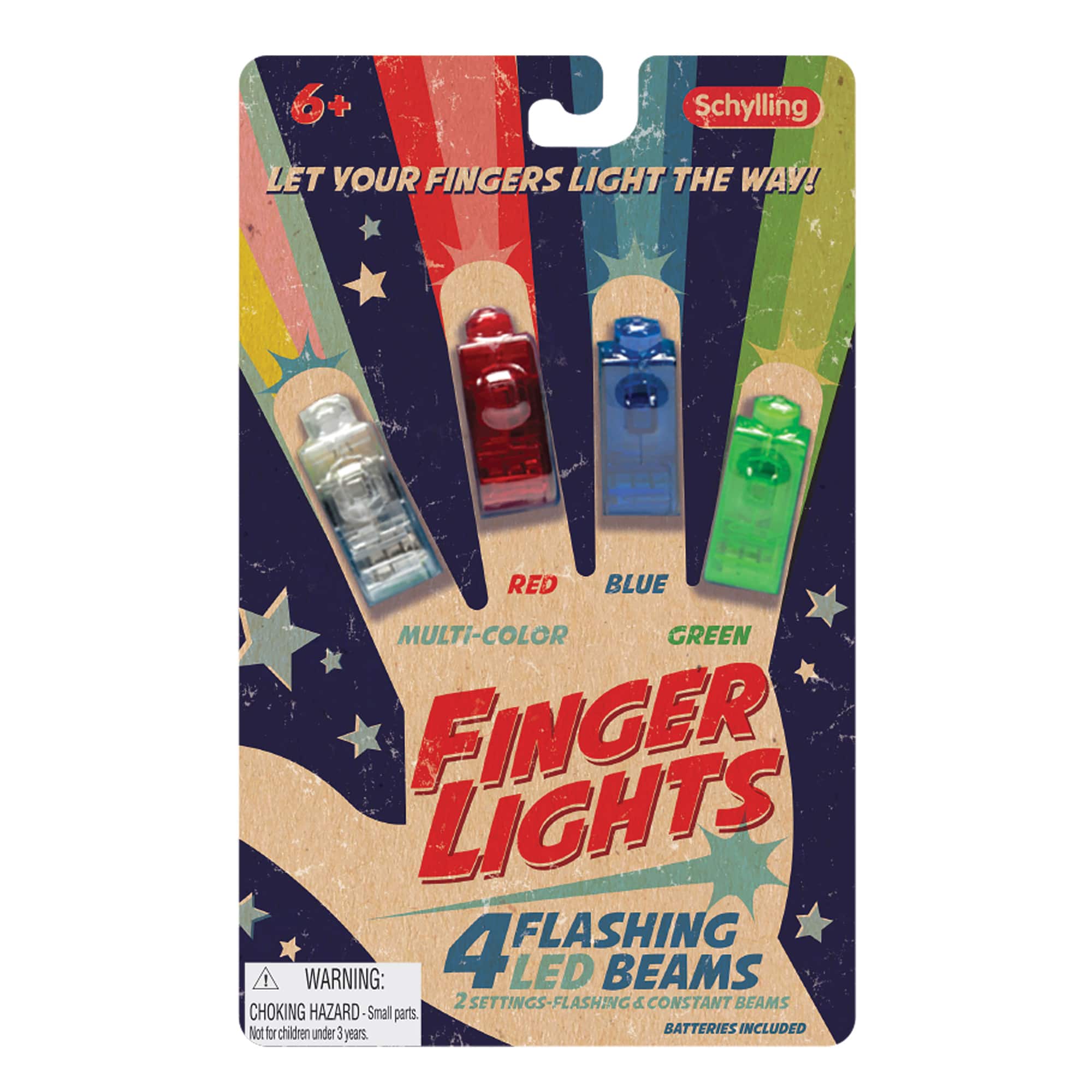 Led Finger Flashlights - Schylling