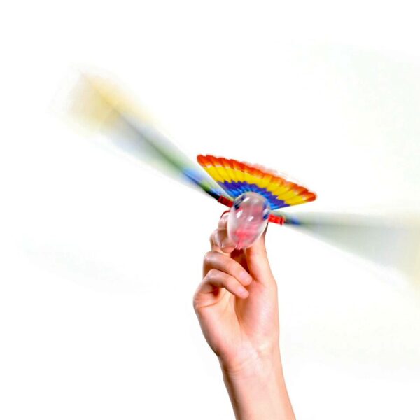 Flying rainbow Tim Bird toy video