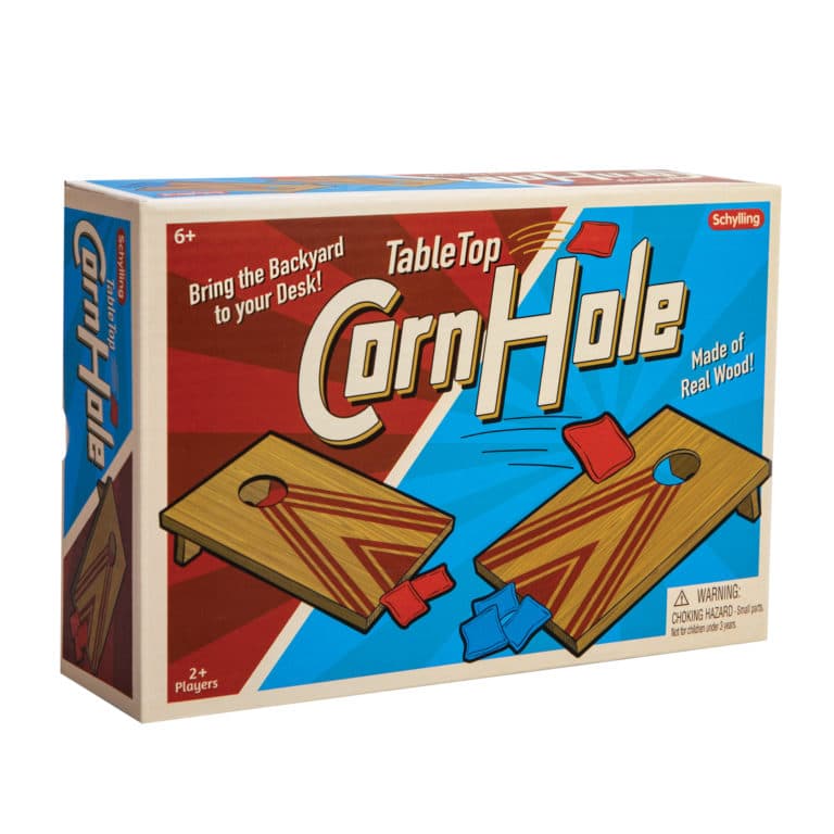 Table Top Corn Hole Package Front Angle