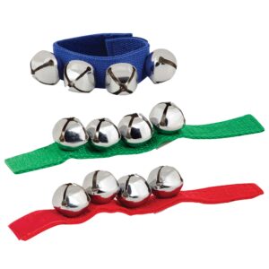 Velcro Hand Bells Group: Blue, Green, Red