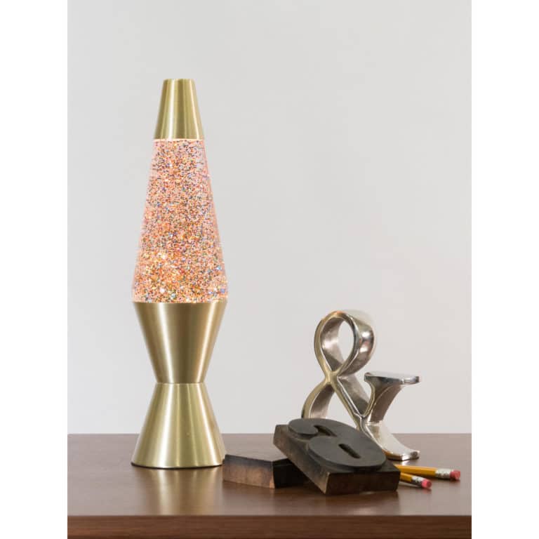 glitter lava lamp