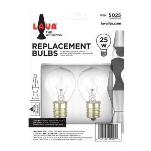 25W LAVA® Lamp Light Bulb W/Tray - Replacement Bulbs Package