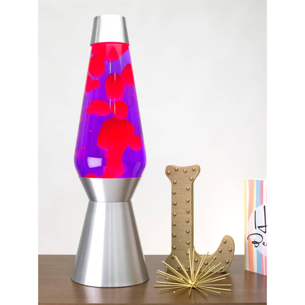 27" LAVA Lamp Grande Pink/Purple/Silver Schylling