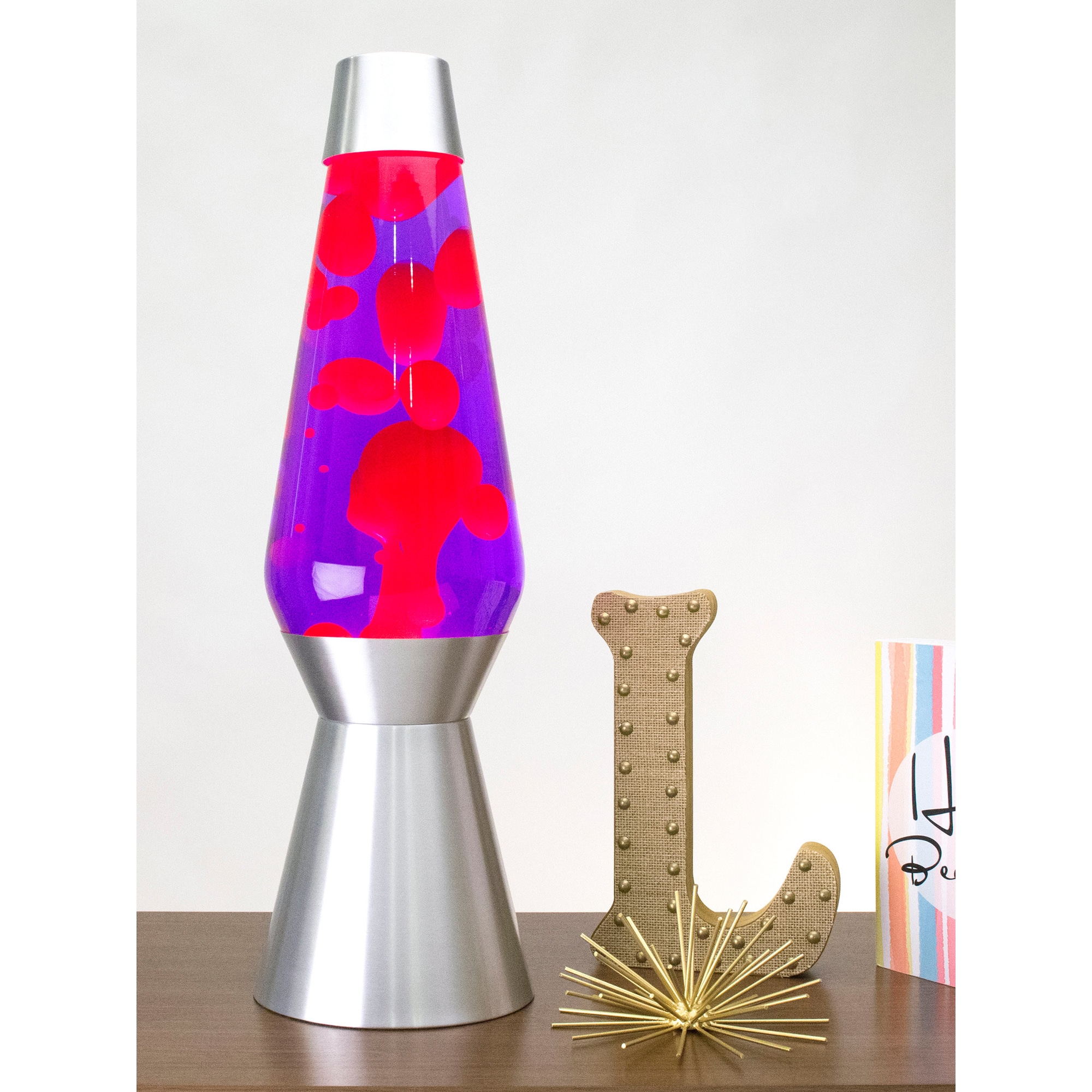 27'' LAVA® Lamp Grande - Pink/Purple/Silver - Schylling