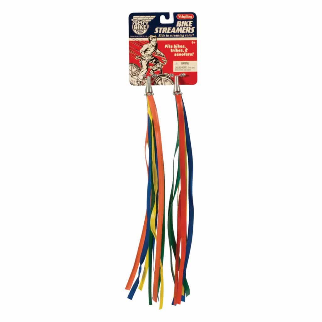 Rainbow store bike streamers