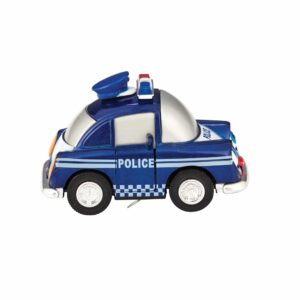 Diecast Sonic Funny Vehicles - Blue Police Car Side Right