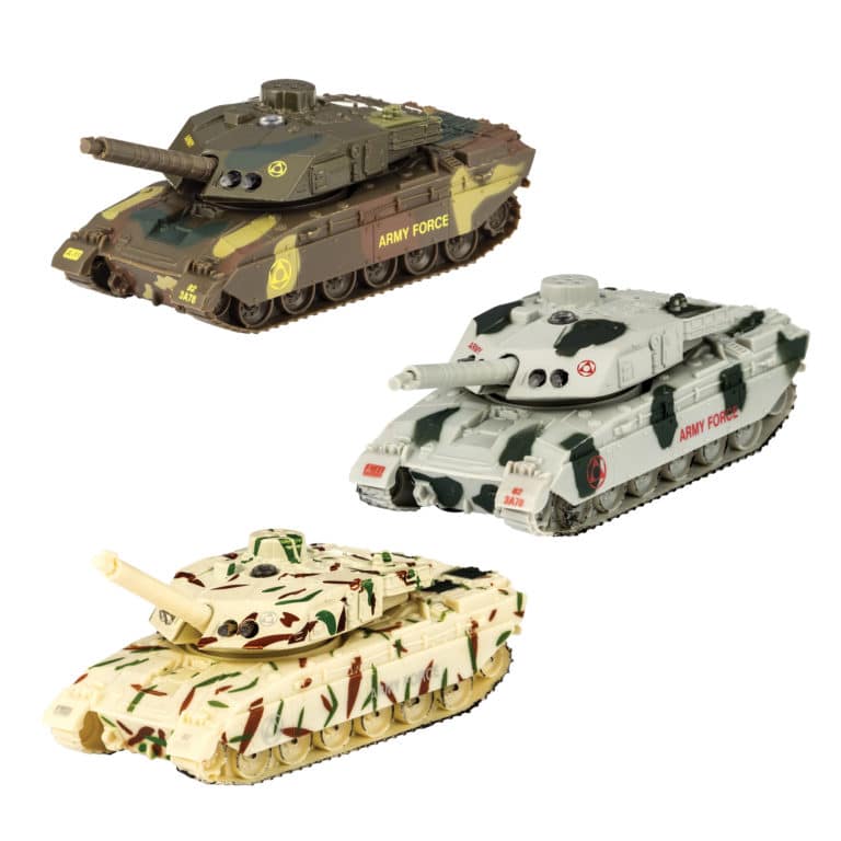 Diecast Lights and Sounds Tank