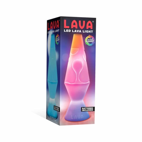 Led LAVA® Lamp Package Front Angle Right