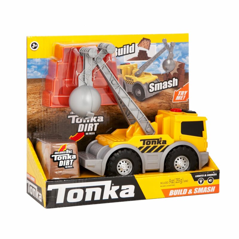 Tonka Build & Smash Lights & Sounds toy in package