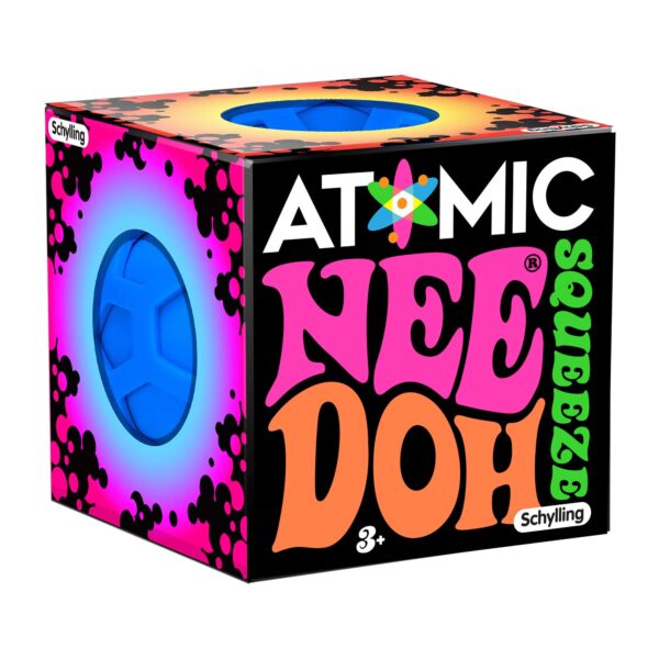 Atomic Nee Doh Blue and Pink Packaging