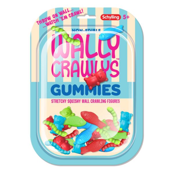 Wally Crawly Gummies Package Front