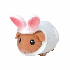 Party Animal squishy Guinea pig toy in bunny costume