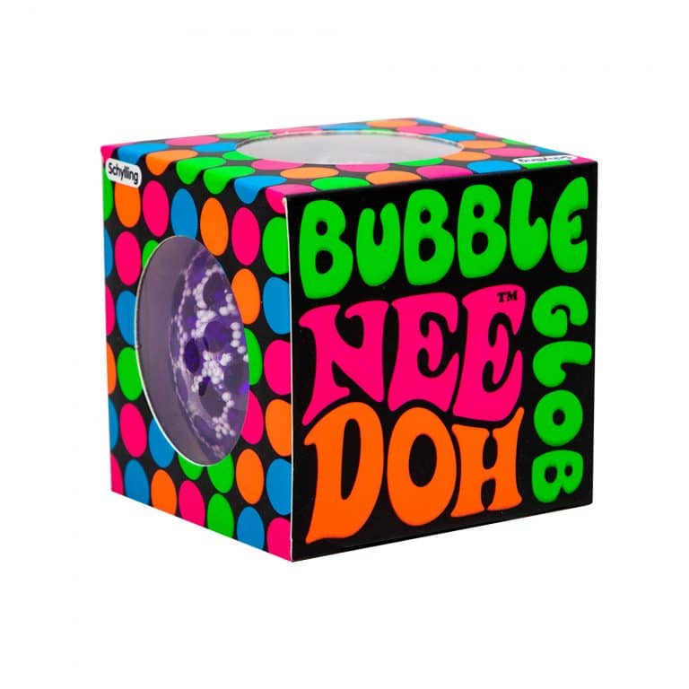 Nee Doh Bubble Glob Squeeze Ball in box