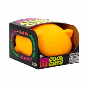 Nee Doh Cool Cats Package Front Angle Orange