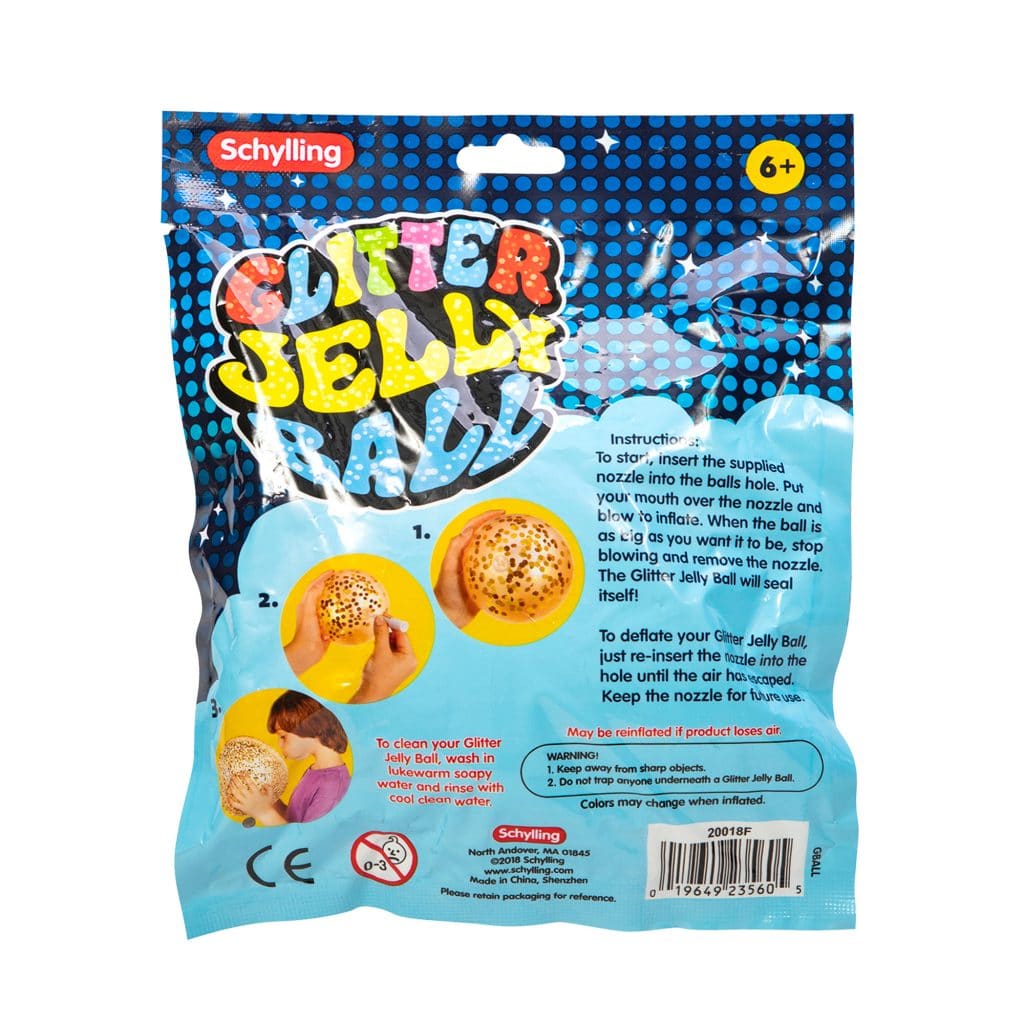 Jumbo Glitter Jelly Ball Schylling