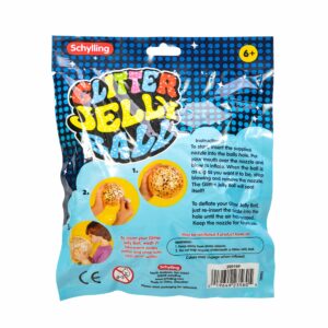 Jumbo Glitter Jelly Ball Package Back