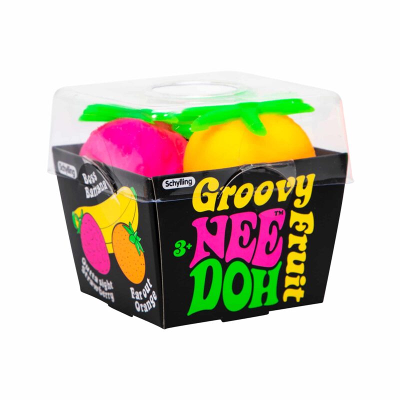 Nee Doh Groovy Fruit Package Angle