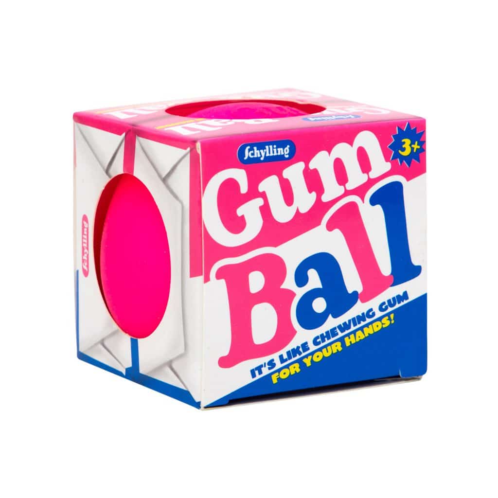 bubble gum stress ball