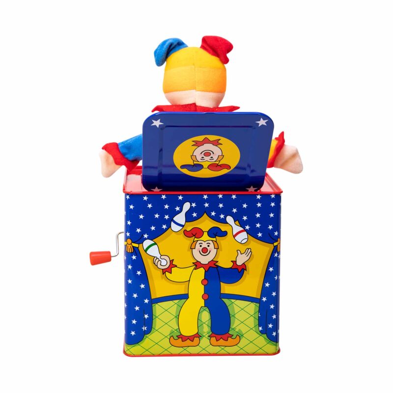 Classic Schylling Jack In The Box Musical Children Kids Smiling Joy Fun Cool Toy 