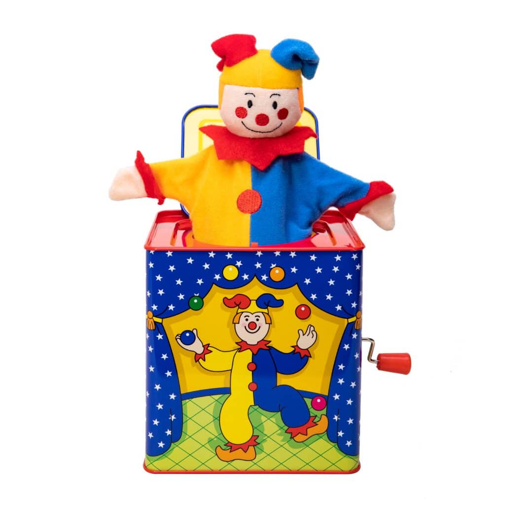 schylling jack in the box jester