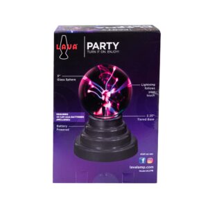 3” LAVA® Lamp Plasma Ball Package Back