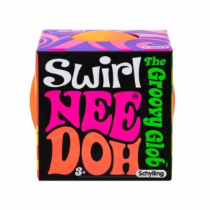 Nee Doh Swirl Package Front Orange