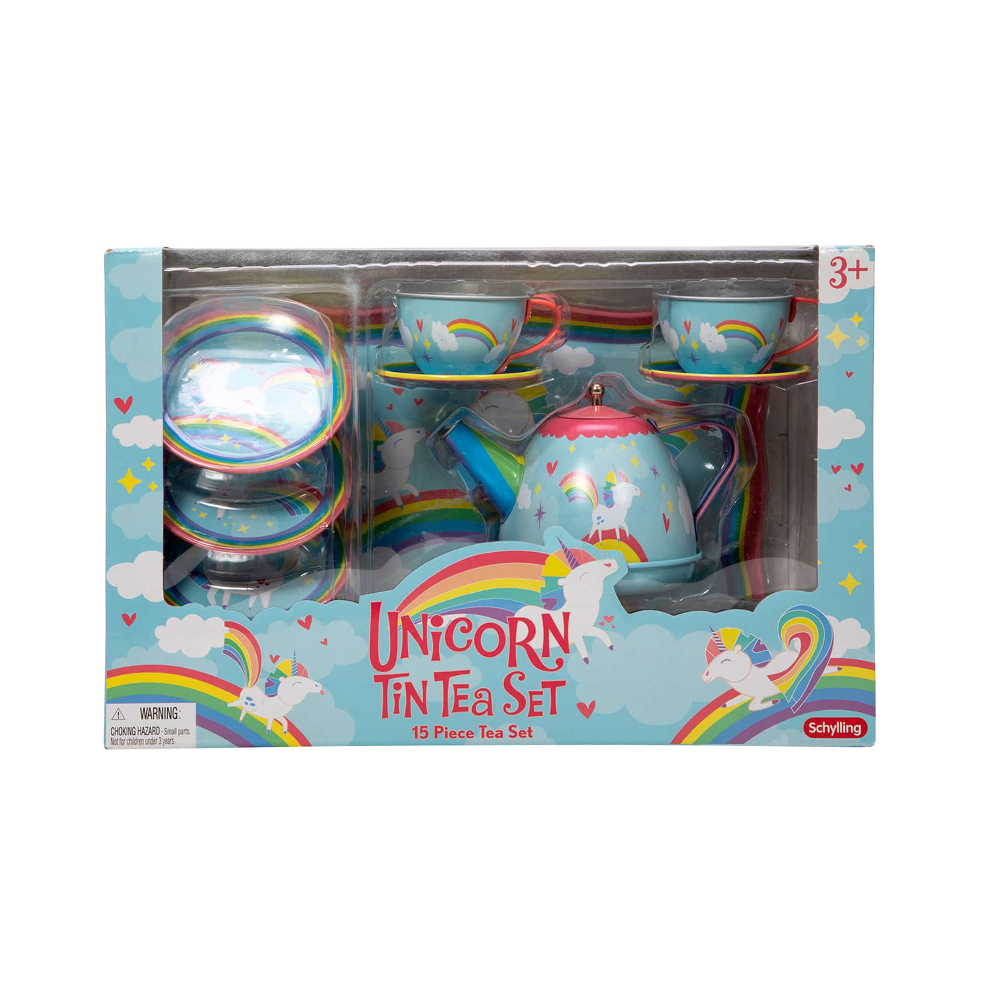 Unicorn Tin Tea Set Schylling