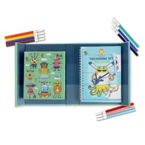 Tiger tribe how to draw coloring set monster mash kit contents